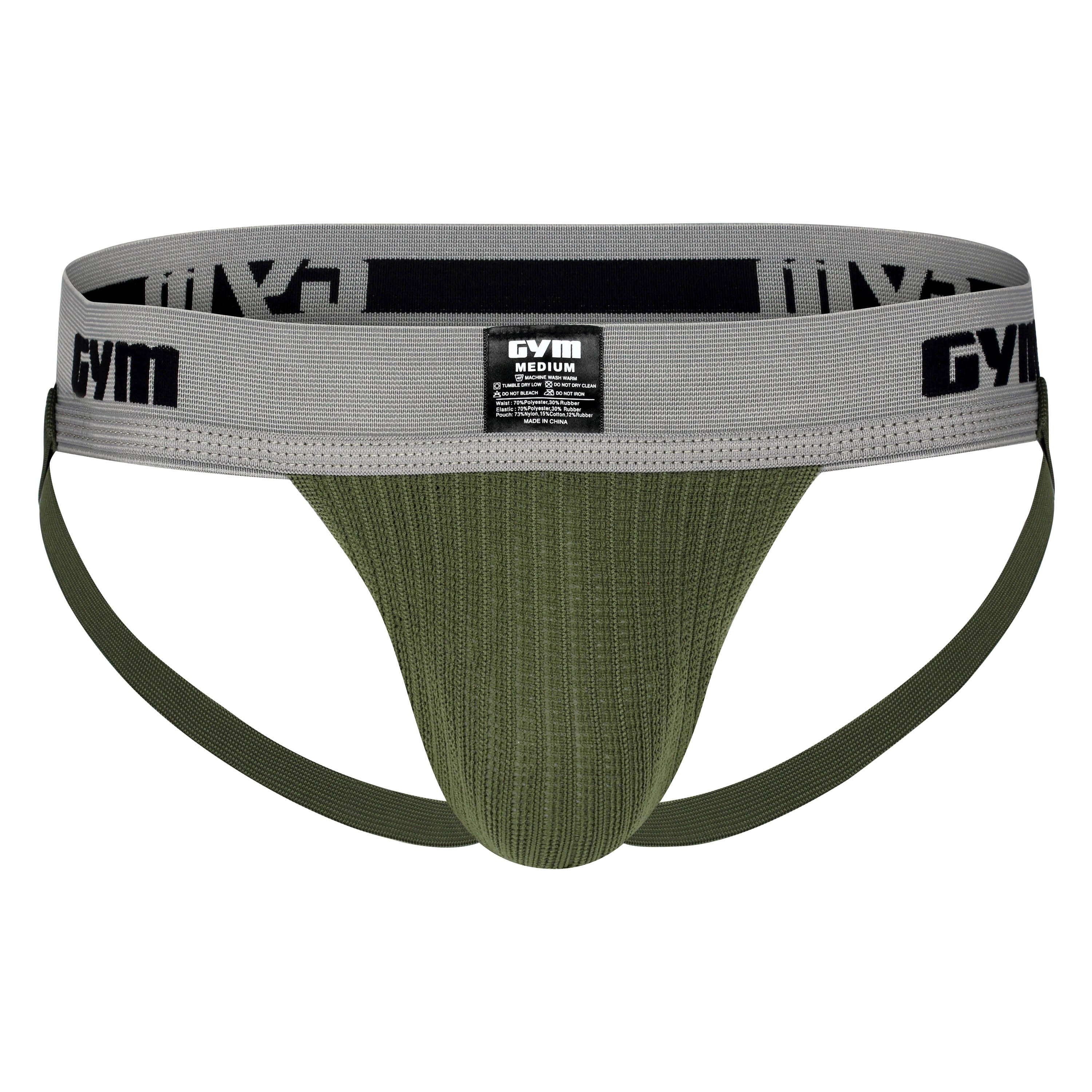 GYM Workout Jockstrap 2.0 with 2" Waistband (1-Pack)
