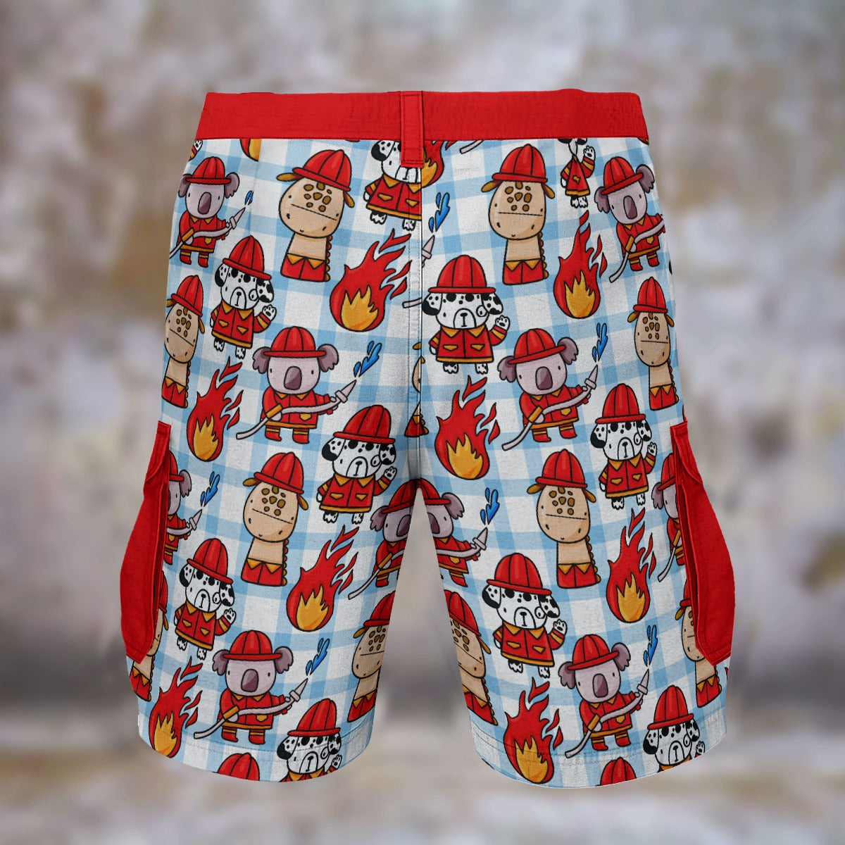 Little Rescue Pup Cargo Play Shorts