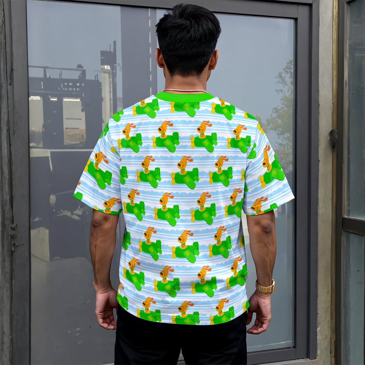 Sky Pup Adventure Cute Play Tee