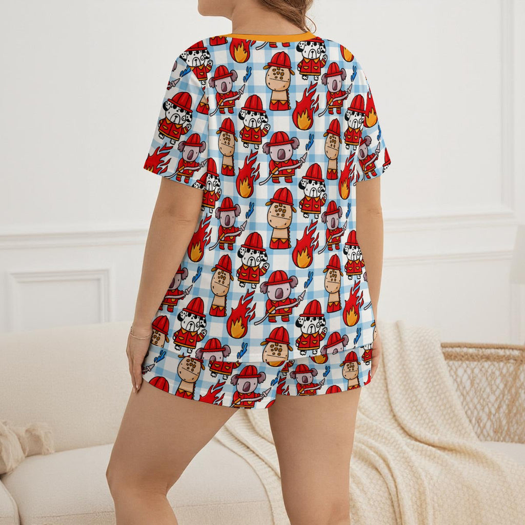 Little Rescue Pup Cozy Pajama Set