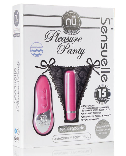 Nu Sensuelle Pleasure Panty - Pink