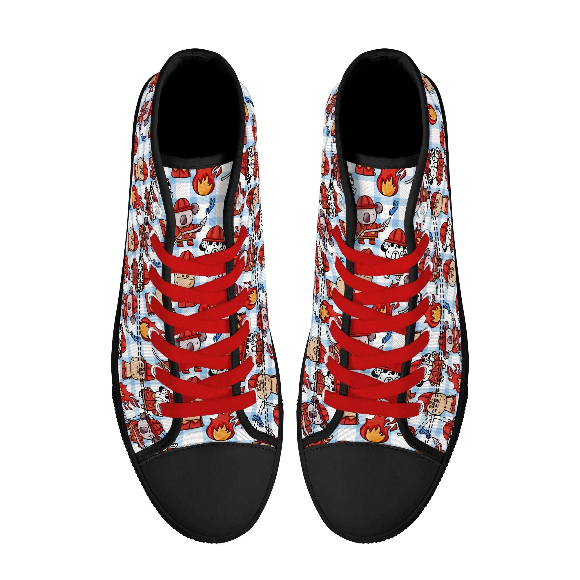 Little Rescue Pup Canvas High Top Sneakers