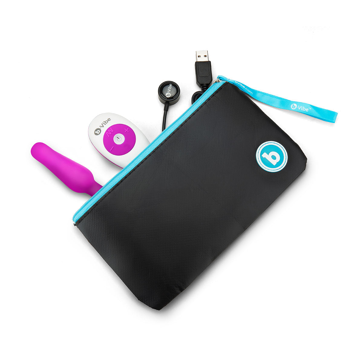 b-Vibe Novice Anal Plug - Fuchsia