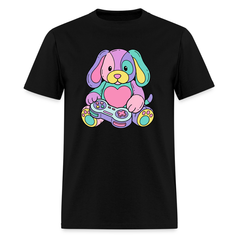 Gamer Pup Plushie Unisex Play Tee (Colors)