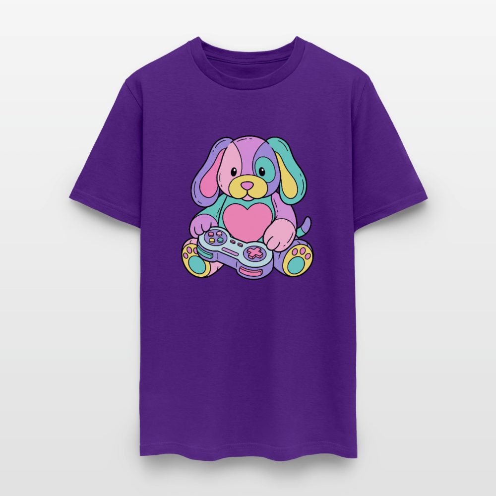 Gamer Pup Plushie Unisex Play Tee (Colors)
