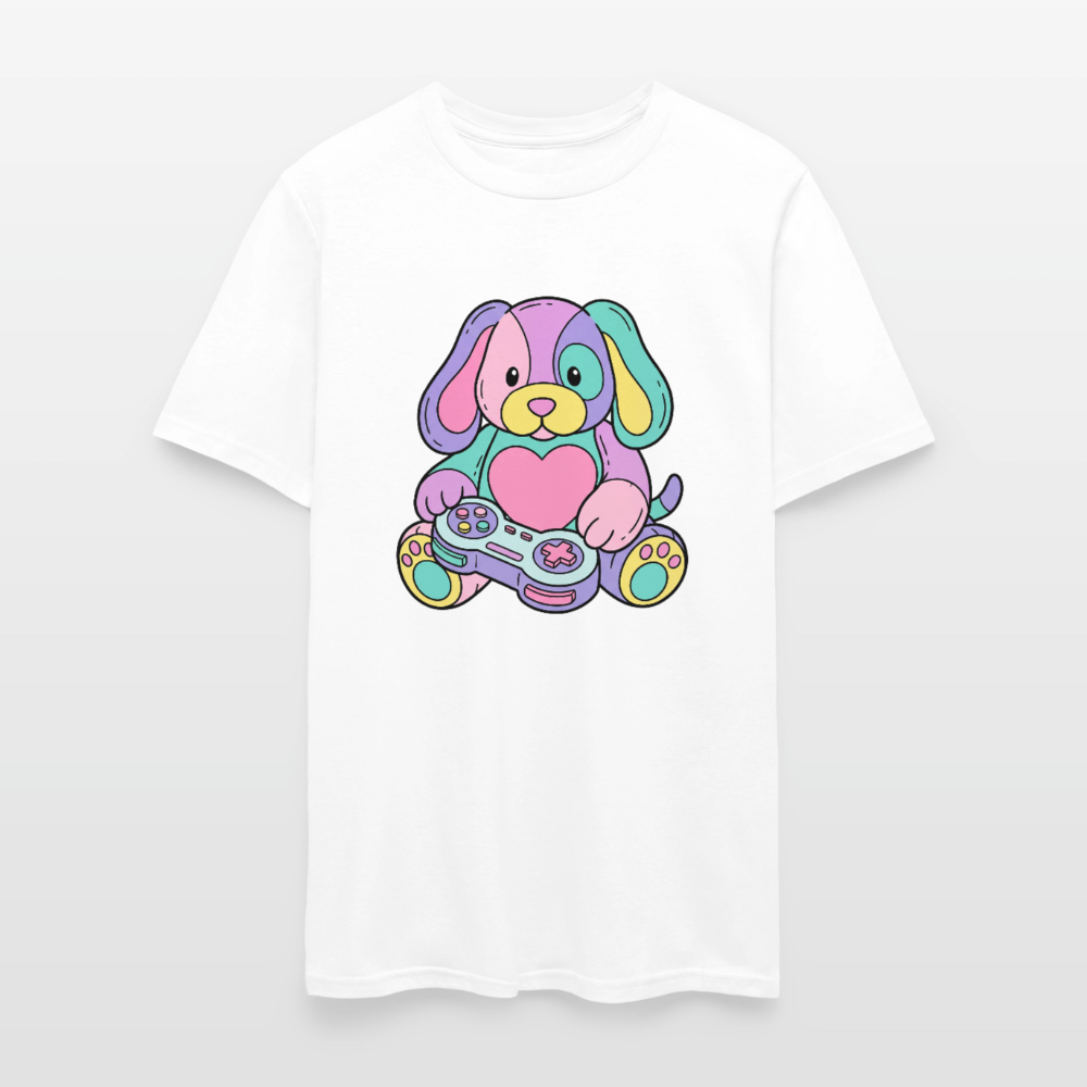 Gamer Pup Plushie Unisex Play Tee (Colors)