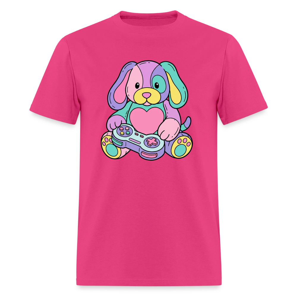 Gamer Pup Plushie Unisex Play Tee (Colors)