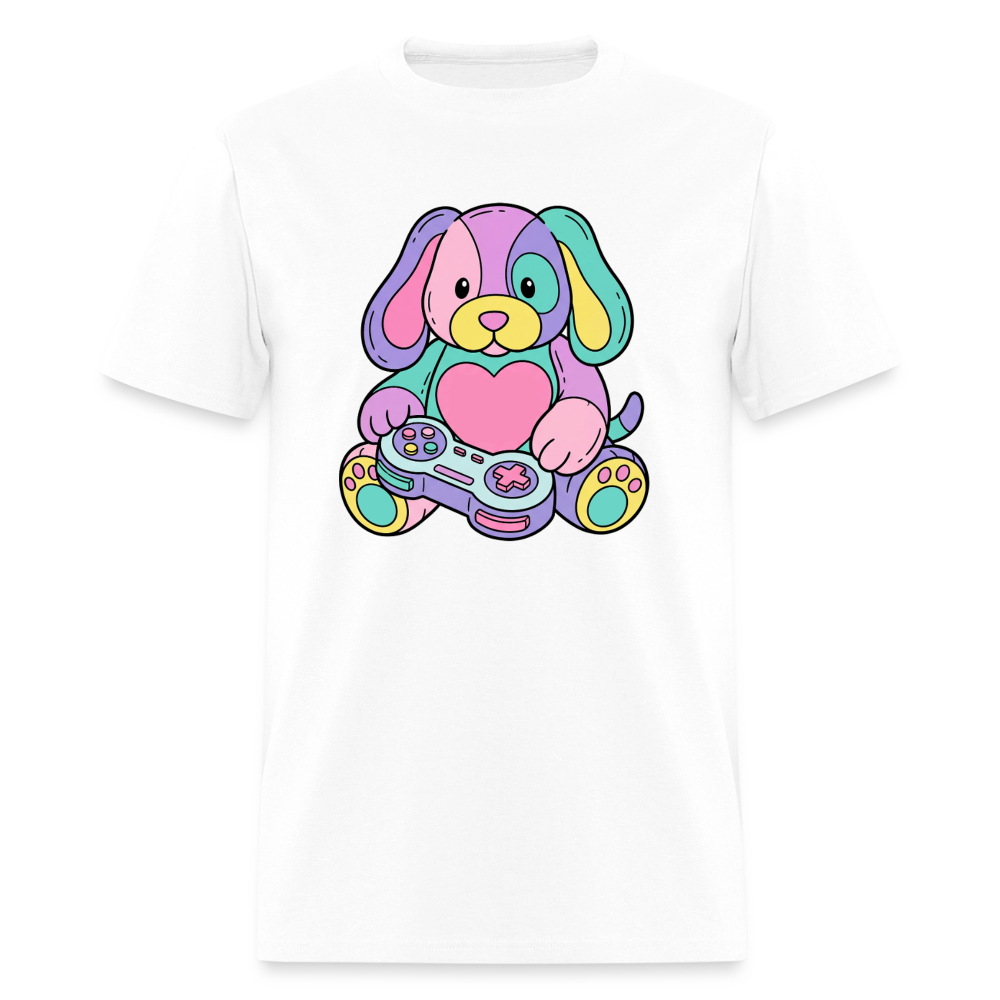 Gamer Pup Plushie Unisex Play Tee (Colors)