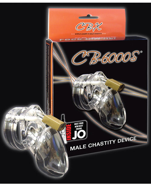 CC-6000S 2 1/2" Cock Cage & Lock Set - Clear