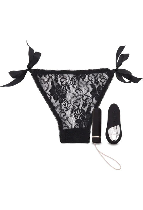 Nu Sensuelle Pleasure Panty - Black