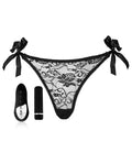 Nu Sensuelle Pleasure Panty - Black