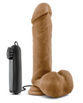 Coverboy Soccer Champ 8" Vibrating Dildo - Mocha