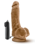 Coverboy The Boxer 9" Vibrating Dildo - Mocha