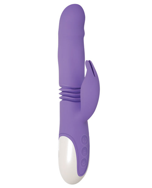 Thick & Thrust Bunny Rabbit Vibrator - Purple