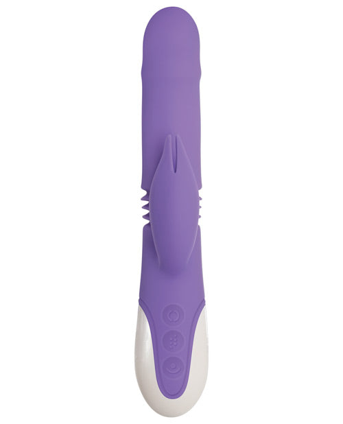 Thick & Thrust Bunny Rabbit Vibrator - Purple