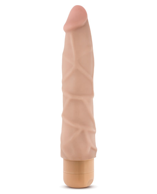 Dr. Skin Vibe 1 - 9" Vibrating Dildo  - Beige