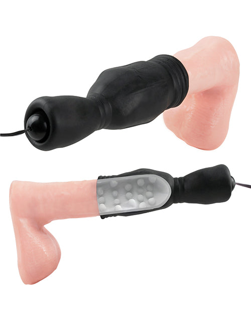 Fetish Fantasy Vibrating Head Teazer - Black