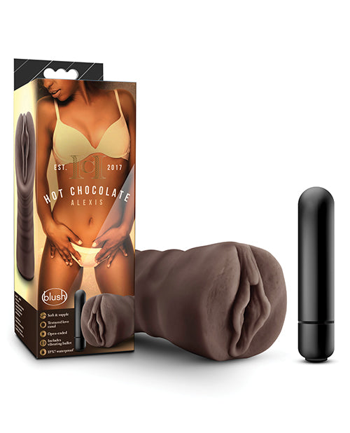 Blush Hot Chocolate Alexis Realistic Stroker - Chocolate