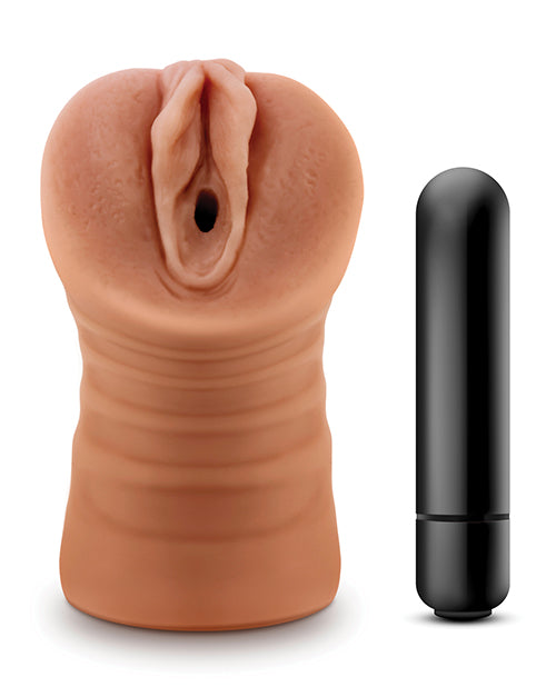 Blush M for Men Julieta Realistic Stroker - Mocha