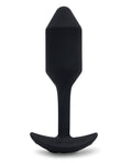 b-Vibe Vibrating Weighted Snug Plug M - Black