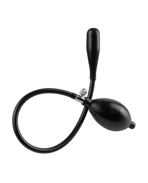 Anal Fantasy Inflatable Silicone Ass Expander - Black