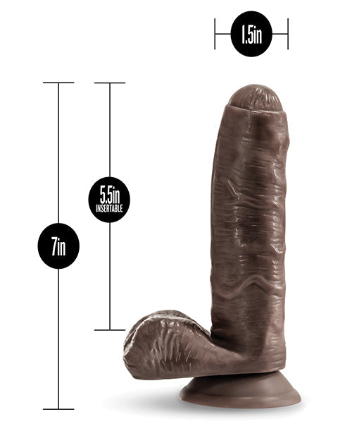 Coverboy Pierre The Chef 7" Dildo - Chocolate