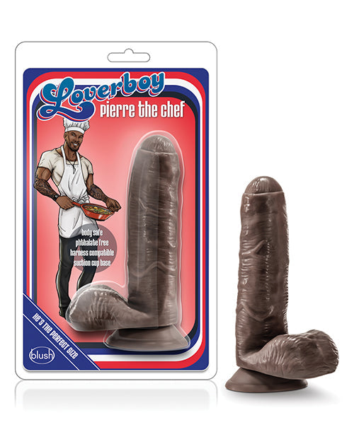 Coverboy Pierre The Chef 7" Dildo - Chocolate