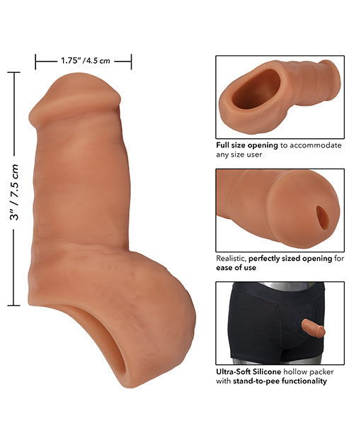 Packer Gear Ultra Soft Silicone STP Packer Brown