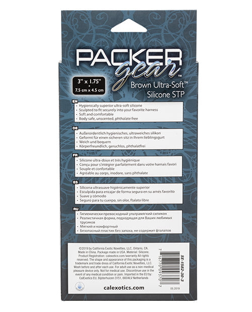 Packer Gear Ultra Soft Silicone STP Packer Brown