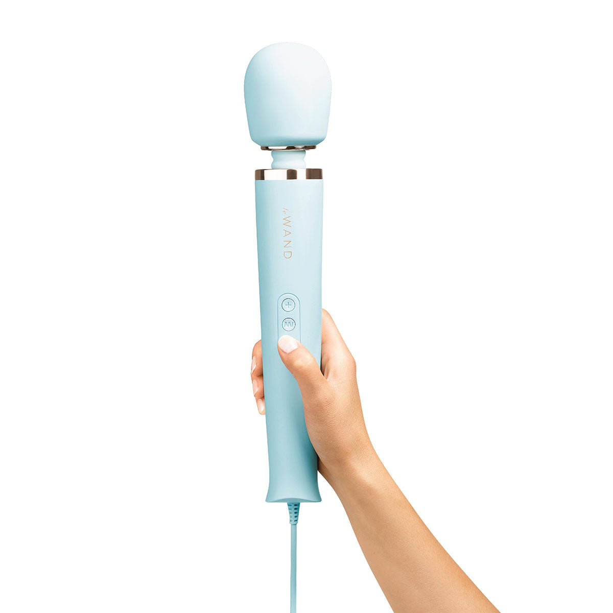 Le Wand Plug-In Vibrating Wand Massager - Blue