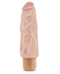 Dr. Skin Vibe 9 - 7" Vibrating Dildo - Beige
