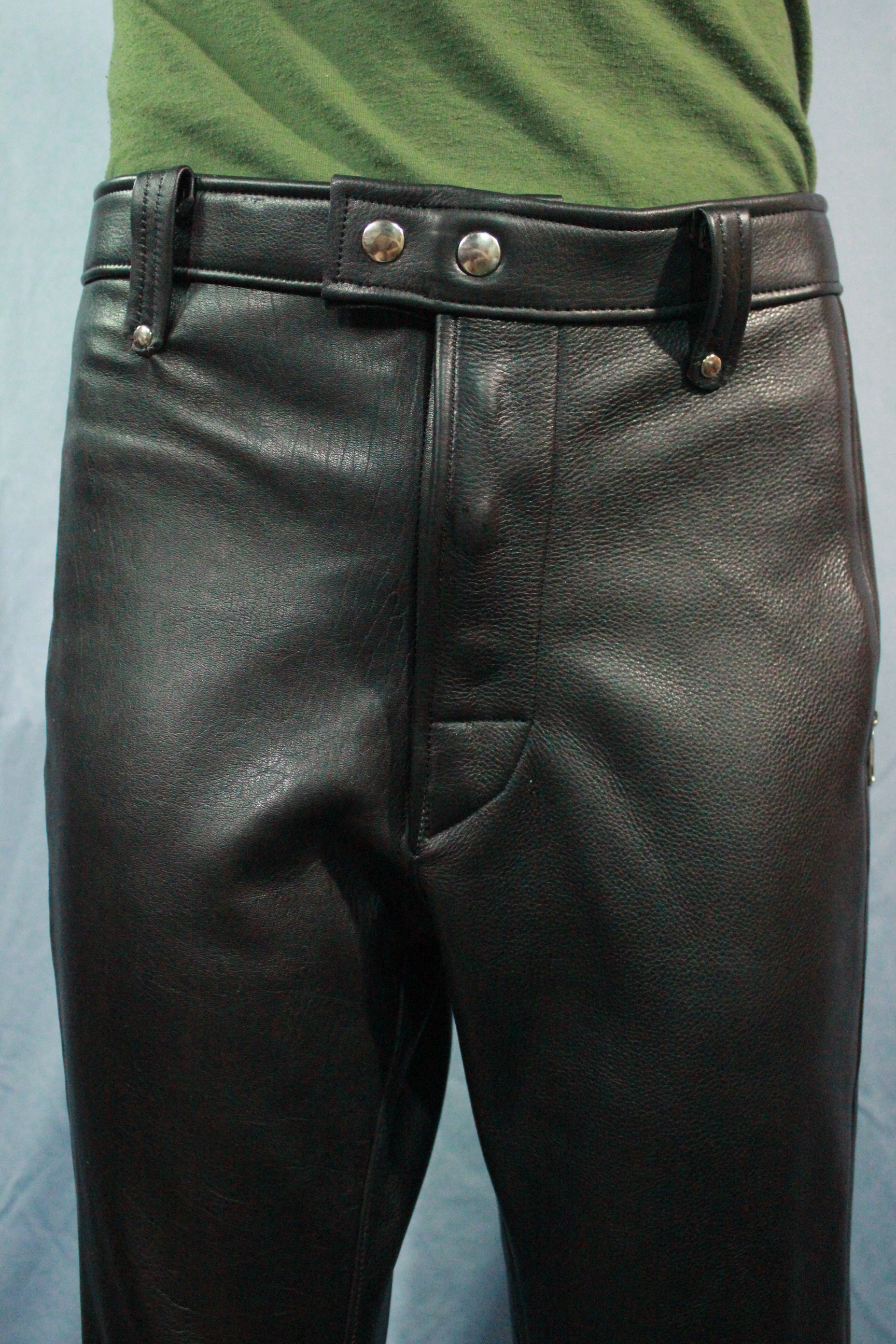 Soldier 76 Inspired Leather Pants