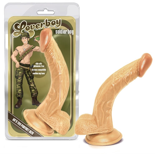 Coverboy Soldier Boy 8" Dildo - Flesh