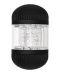 Double Decker Stroker - Black/Clear