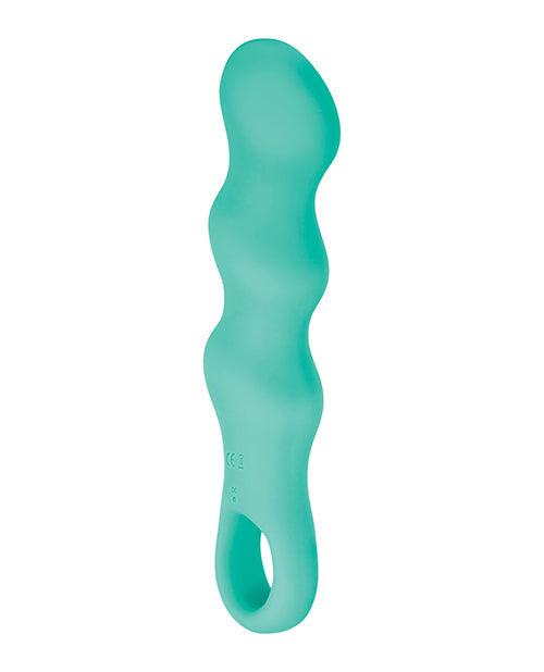 Evolved Triple Teaser Vibrator - Teal