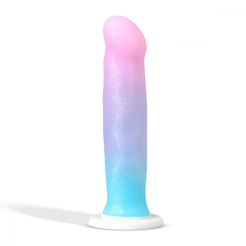 Blush Avant D17 Lucky Silicone Dildo - Pink/Blue