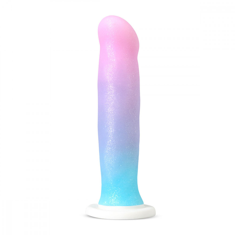 Blush Avant D17 Lucky Silicone Dildo - Pink/Blue
