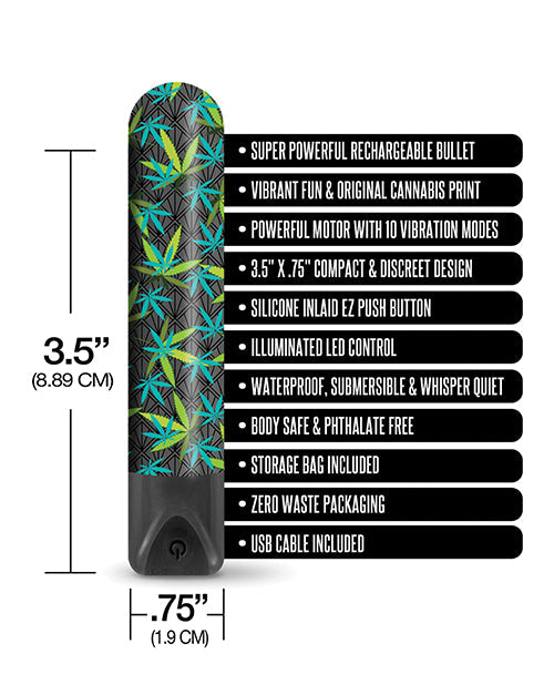 Buzzed 3.5" Rechargeable Bullet - Black