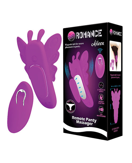 Pretty Love Romance Aileen Butterfly Panty Vibe Fuchsia