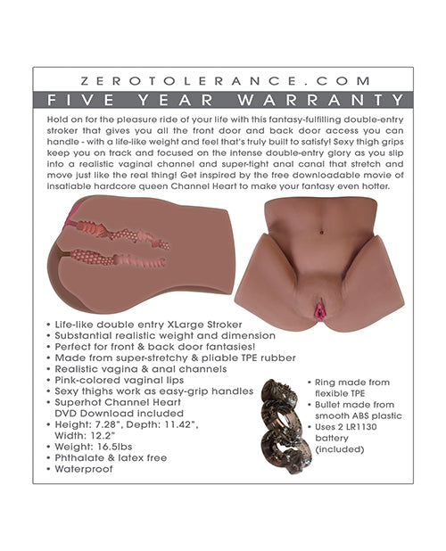 Chanell Heart Body Stroker