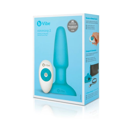 b-Vibe Rimming Anal Plug Teal