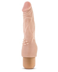 Dr. Skin Vibe 4 - 8" Vibrating Dildo - Beige