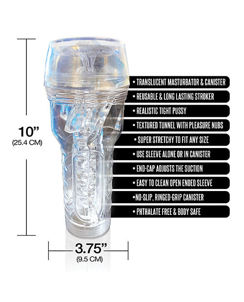 MSTR B8 In The Clear Pussy Stroker - Clear