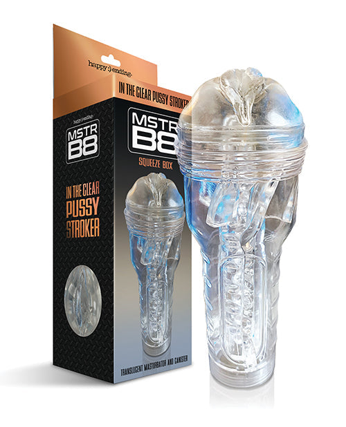 MSTR B8 In The Clear Pussy Stroker - Clear