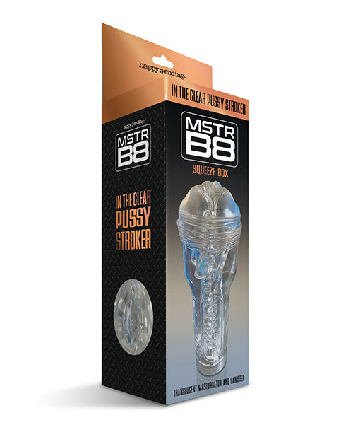 MSTR B8 In The Clear Pussy Stroker - Clear