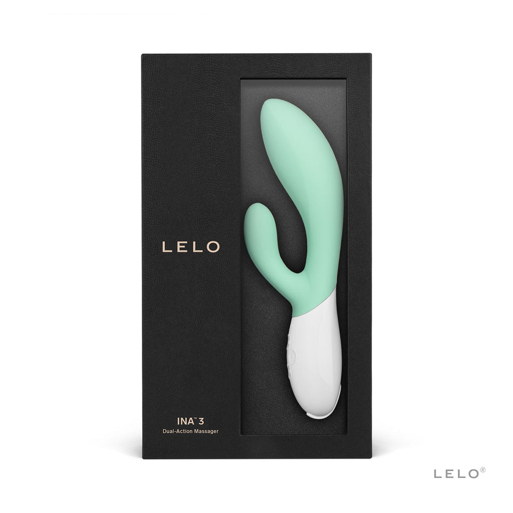 LELO Ina 3 Rabbit Vibrator - Seaweed Green