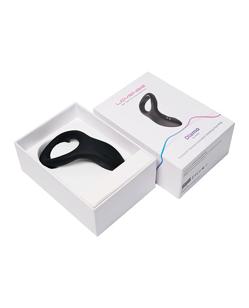 Lovense Diamo Vibrating Cock Ring - Black