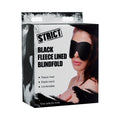 Fleece Lined Blindfold Black