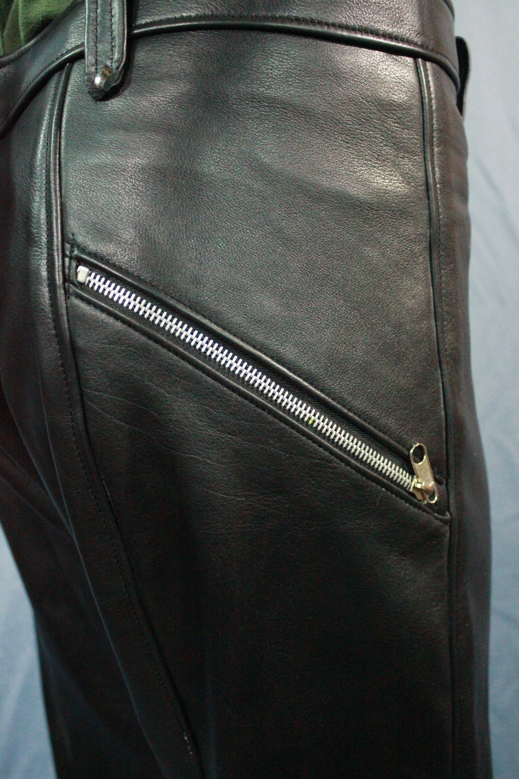 Soldier 76 Inspired Leather Pants