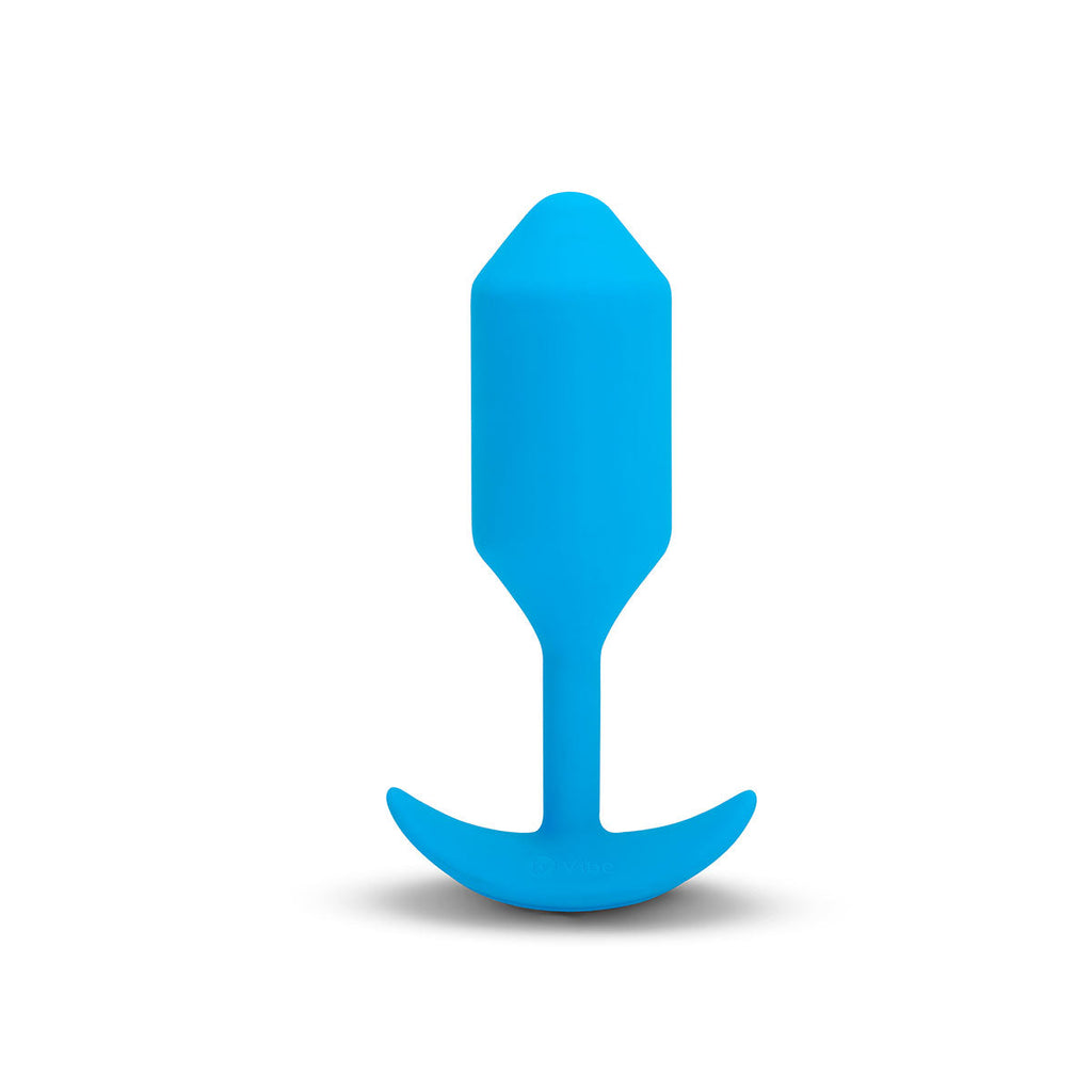 b-Vibe Vibrating Snug Plug 3 L Blue